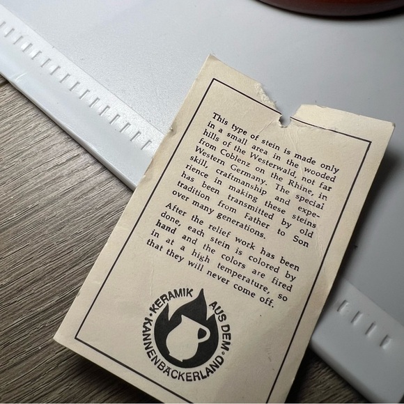 Original THEWALT Limited STEIN: GRAF ZEPPLEIN Luftschiffer Frankfort 1900 - Picture 4 of 10